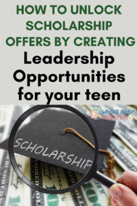 how to create scholarship opportunities for your homeschooled high school student