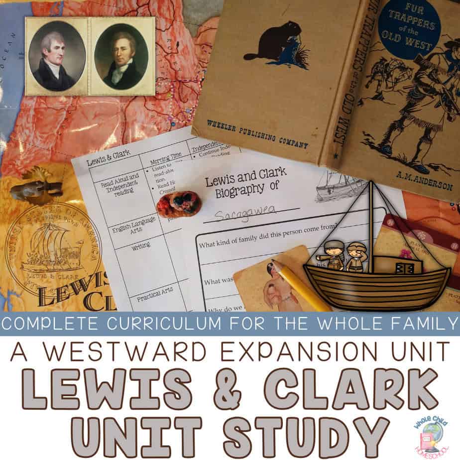lewis and clark expedition unit study westward expansion