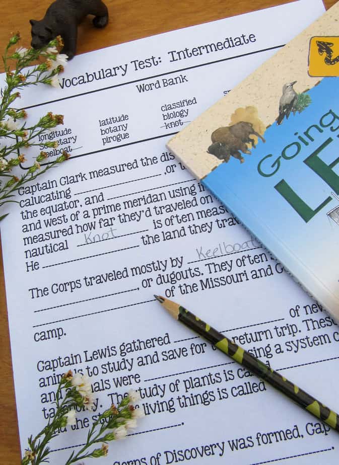 Lewis & Clark Unit Study printable