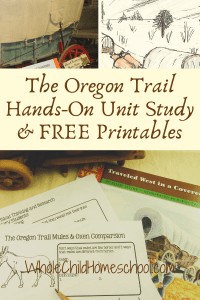 oregon trail unit study