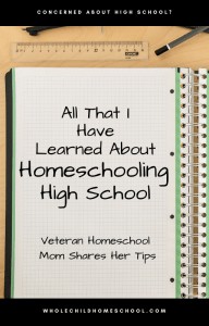 homeschooling high school