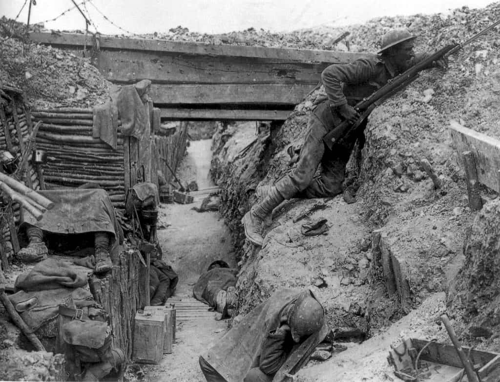 world war I trenches american history