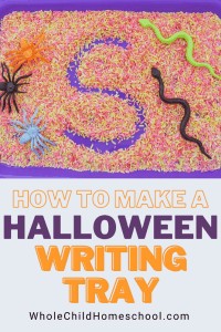 Halloween sensory activities