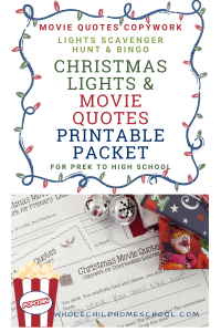 christmas lights scavenger hunt pin