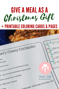 Christmas gift of food