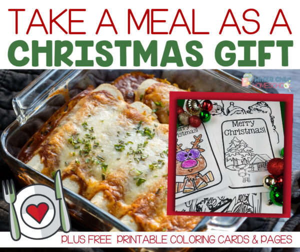 take a meal as a holiday gift to someone in need