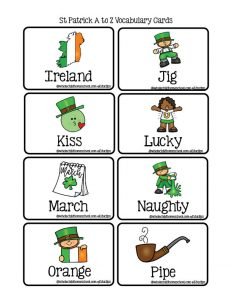 Whole Child Homeschool A to Z vocabulary