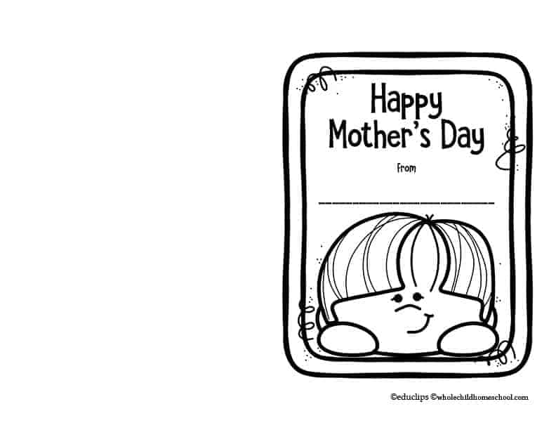 Mother's Day Questionnaire & Card Printable - Image 2