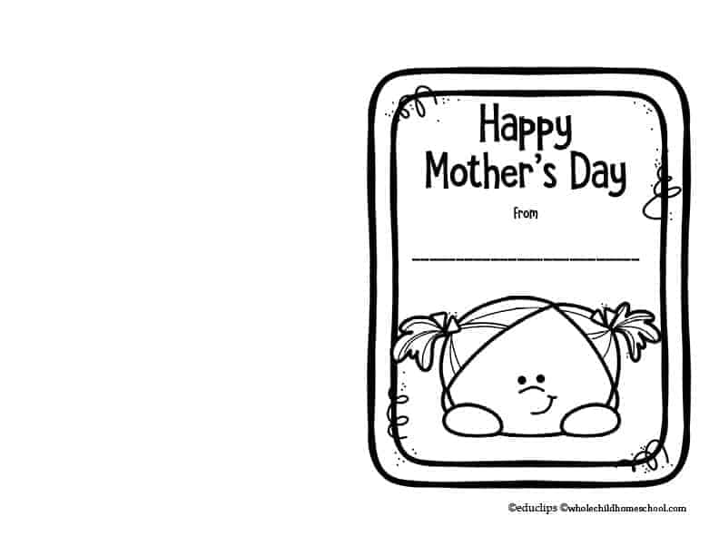 Mother's Day Questionnaire & Card Printable - Image 3