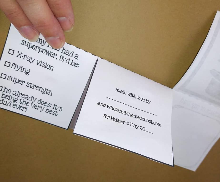 father's day card printables