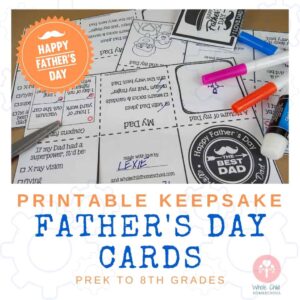 fathers day card printable free product