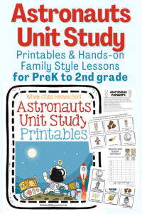 astronauts unit study elementary