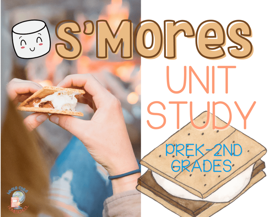 s'mores unit study for kindergarten