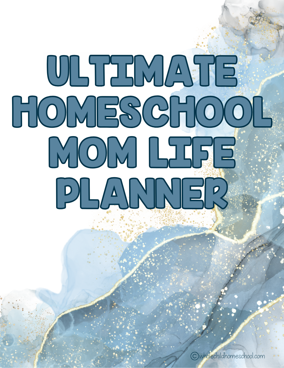 ULT HOMESCHOOL MOM LIFE PLANNER PAGE